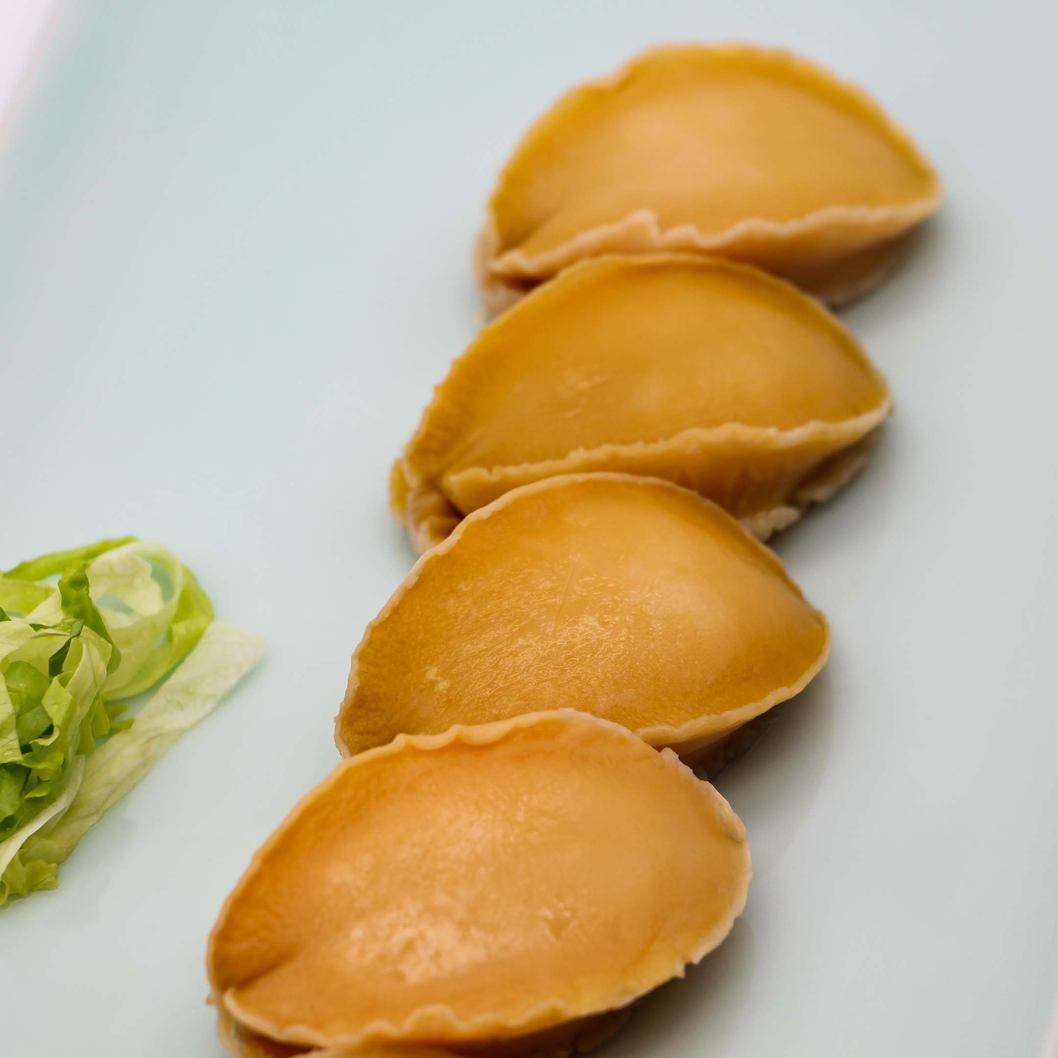 Frozen Steamed Abalone Meat, shelled and gutted