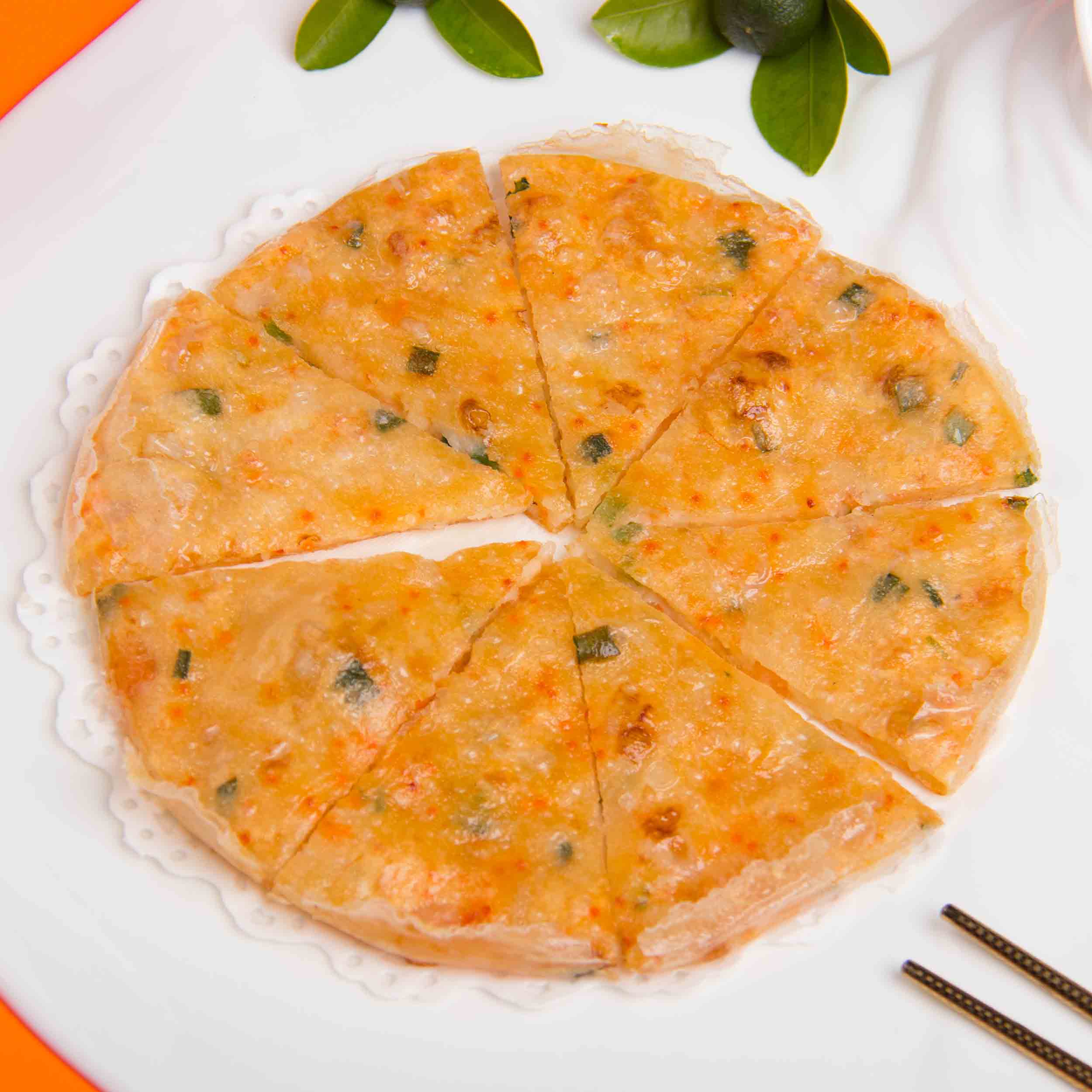 China Premium Frozen Caviar Shrimp Slice Cake