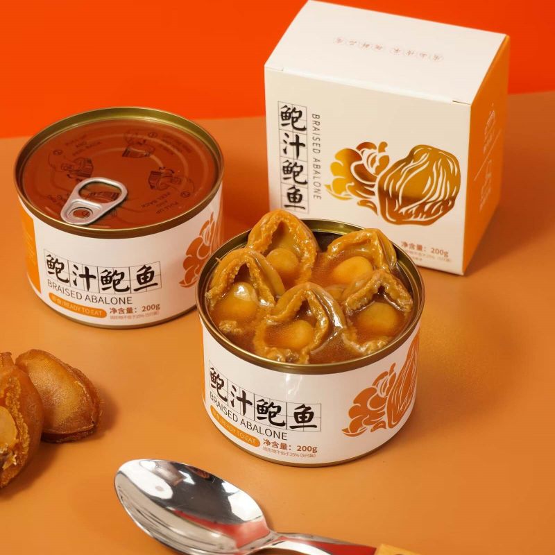 200g Classic Delicious Top Canned Abalone - New Years Eve Gifts
