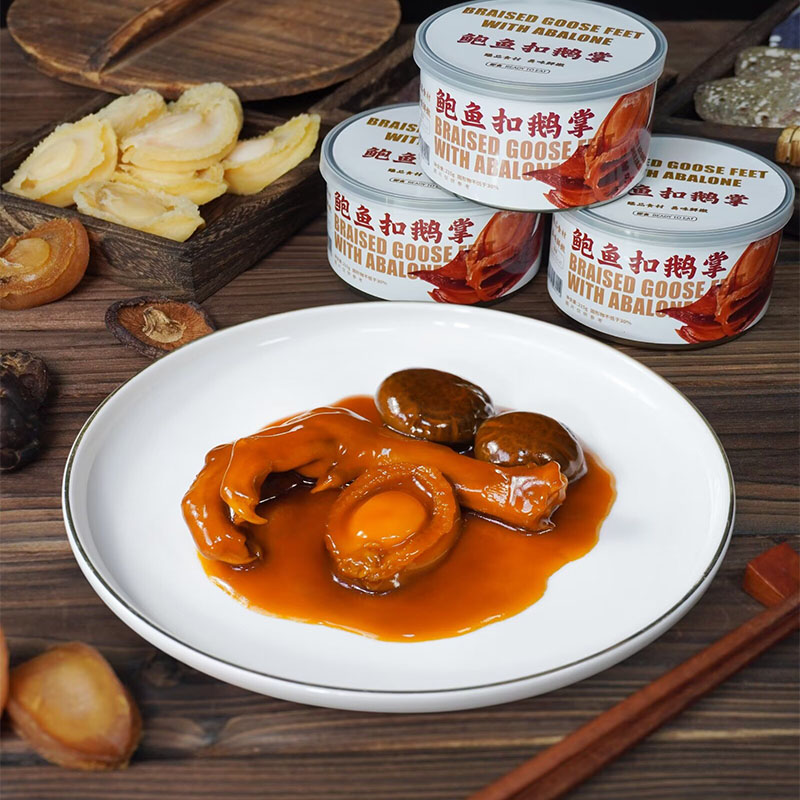 Fragrant Canned Abalone and Goose Feet - New Year'S Day Gifts